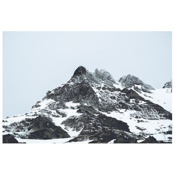 Legendarte - Cuadro Lienzo, Impresión Digital - Los Picos Nevados - Decoración Pared Cm. 60x90