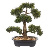 planta artificial en maceta pino bonsai interior decoracion de plastico 44 cm pine