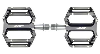 Par de pedales planos ht components ar09 negros