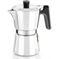 cafetera bra perfecta - 12 tazas - aluminio - fondo para ind