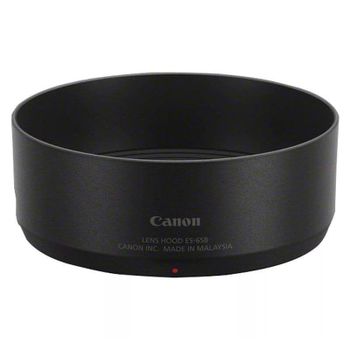Parasol Canon ES-65B para RF 50mm F1.8 STM diseño circular negro