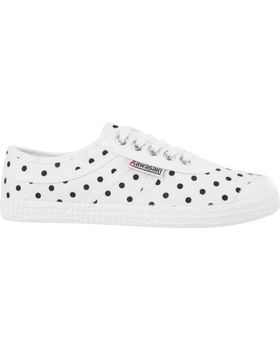 de KAWASAKI ZAPATILLAS KAWASAKI POLKA CANVAS K202421 BLANCO 1024 MARSHMALLOW