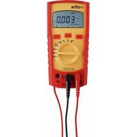 multimetro digital wiha hasta 600v ca cat iv  2 pilas aaa incluidas - 45218