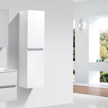 Mueble Auxiliar Columna 150cm Siena Blanco Lacado