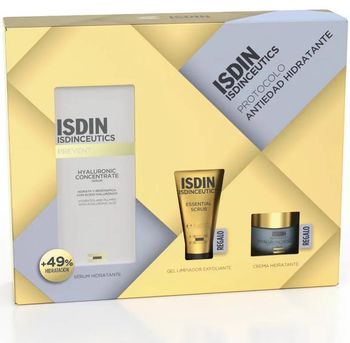 Isdin Hyaluronic Concentrate 30 ml + Essential Scrub 15 gr + Hyaluronic Moisture 8 ml