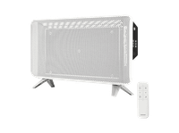 calefactor portatil - cecotec readywarm 2000 graphene 1800w termostato 15-40 c mando temporizador 12 h cobertura 20 m blanco