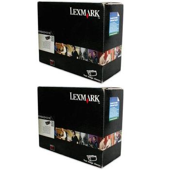 Original Multipack Lexmark X646e Printer Toner Cartridges (2 Pack) -0X642H31E