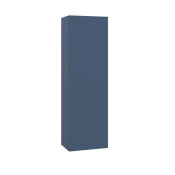 Armario De Baño  - 30 X 25 X 100 Cm - Azul Petróleo
