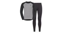odlo active warm eco sweater   stocking set grey