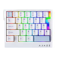 ajazz ak029 interruptor magnetico para juegos con cable edicion hifi retroiluminacion rgb compatible con diy