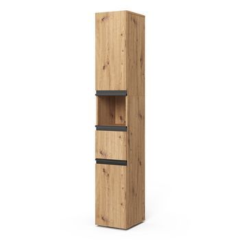 Armario De Baño Torren 30 X 181 Cm Con 2 Puertas Vicco