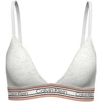 calvin klein jeans triangulosin aros lightly lined triangle para mujer