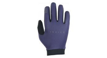 Guantes unisex ion bike logo purpura