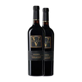 Viña Vilano Vino Tinto Ribera Reserva 75 Cl 15% Vol. (pack De 2 Unidades)