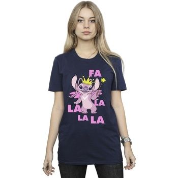 Disney Camiseta Angel Fa La La para mujer