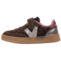 victoria zapatillas oslo tira elastico animal print para nina
