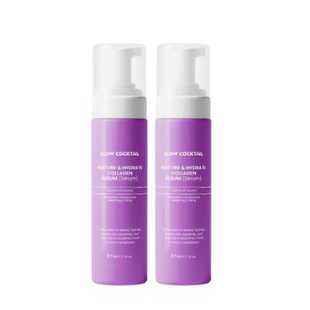 Glow Cocktail - Dúo de suero de colágeno Sérums con colágeno 60 ml female