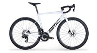 bicicleta de carretera bmc teammachine slr one sram force axs 12v 700 mm blanca 2026 t 56 178 186 cm    bicicleta de exposicion