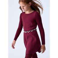 liu jo vestidos vestido corto en envers satin para nina