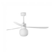 ventilador de techo led amelia ball 2700k 20w