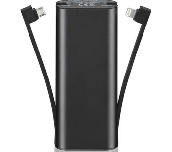 SANDSTROM S60PBSG17 Portable Power Bank - Space Grey, Grey