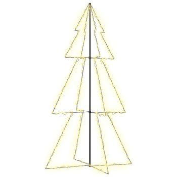 Árbol De Navidad 300 Luces Led Interior Y Exterior 120x220 Cm Vidaxl