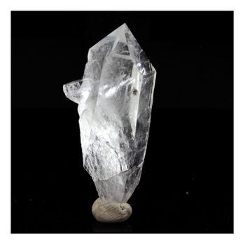 Cuarzo - Pierre Natural De Francia, Bourg D'oisans - Curación Y Cristal De Energía Positiva | 56.78 Ct - Certificado De Autenticidad Incluido | 45 X