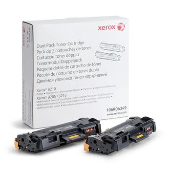 Xerox 106R04349 pack x2 toner negro (original)