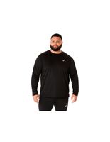 camiseta manga larga de running asics core ls top hombre negro