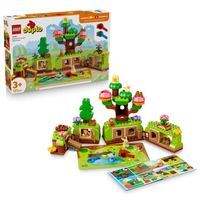 lego duplo bosque de los descubrimientos con animales salvajes juguete de construccion 3 anos - 10480