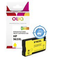 cartucho de tinta remanufacturado owa - alta capacidad - amarillo - para hp 963xl