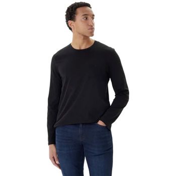 Emporio Armani Camiseta manga larga Signature para hombre