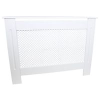 cubreradiador para esconder radiadores en mdf blanco elegante 1115mm