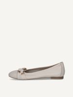 caprice ballerina yellow made of leather with block heel size 42