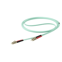 cable 15m fibra multi d plex 50125 lc a lc aqua om4 lszh