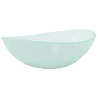 lavabo de bano moderno  lavabo de vidrio templado esmerilado 545x35x155 cm