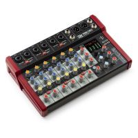 mezclador de audio power dynamics pdm-y801 8 canales bluetooth pantalla eq