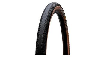 Gravilla hutchinson overide 700 mm tubeless ready blando reforzado  bi compuesto tan beige laterales