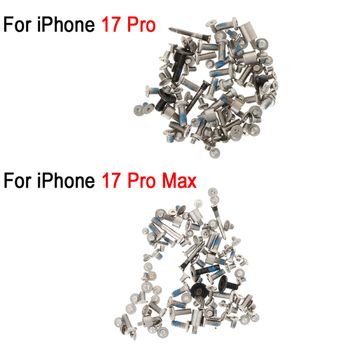 Juego completo de tornillos y pernos para iPhone 17 Pro, para iPhone 17 Pro Max