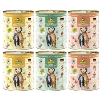 GranataPet DeliCatessen 6 x 800 g - Pack de prueba - Pack de prueba II (carne pura)