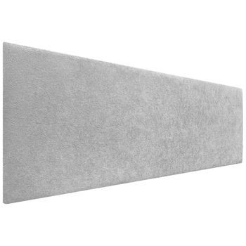 Dhome Cabecero Gris Claro 135cm Dual Acabado Toalla Soft Tapizado Liso Con Patas 8cm Grosor 70 Alto Tejido Suave Para Pared Acústicos Cabeceros Absorbentes (135cm, 8cm - 70 Al. - Gris Claro)