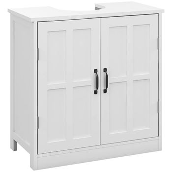 Armario de baño 60x30x60 cm blanco