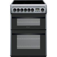 dcn60s 60 cm electric ceramic cooker - silver silver