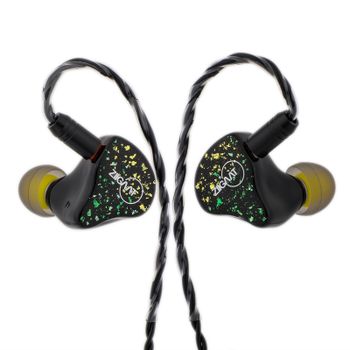 Linsoul ZiiGaat x HBB Arcadia diafragma de topología de 10mm + Snowles 29689 + Snowles 33518 controladores híbridos IEM Hifi auriculares con cable
