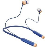 house of marley smile jamaica wireless bluetooth headphones - blue blue