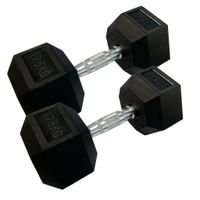 ozio fitness mancuernas hexagonales 175kg par fitness musculacion