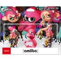 nintendo amiibo figura pack octoling chico y chica pulpo splatoon
