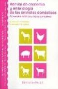 manual de anatomia y embriologia de animales domesticos concepto s ba
