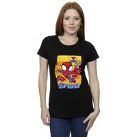 marvel camiseta spidey and his amazing friends para mujer