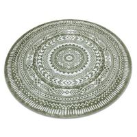 alfombra fun napkin servilleta circulo - verde circulo 160 cm